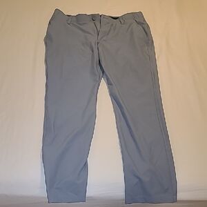 Under Armour Men's Light Gray Golf Pants.